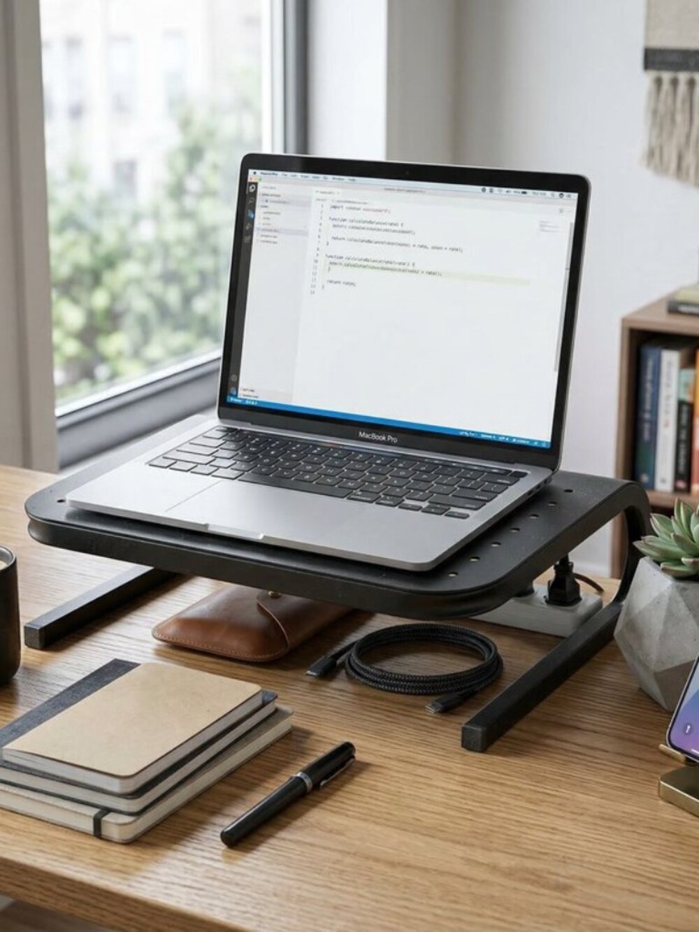 Handstands Metal Monitor Stand - Holds up to 80 lbs